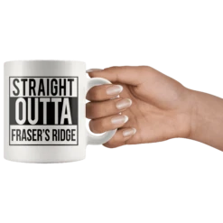 "Fraser's Ridge"11oz White Mug -Home Fashion Store q7ufdaukhxkjb1r1wbcsdawt