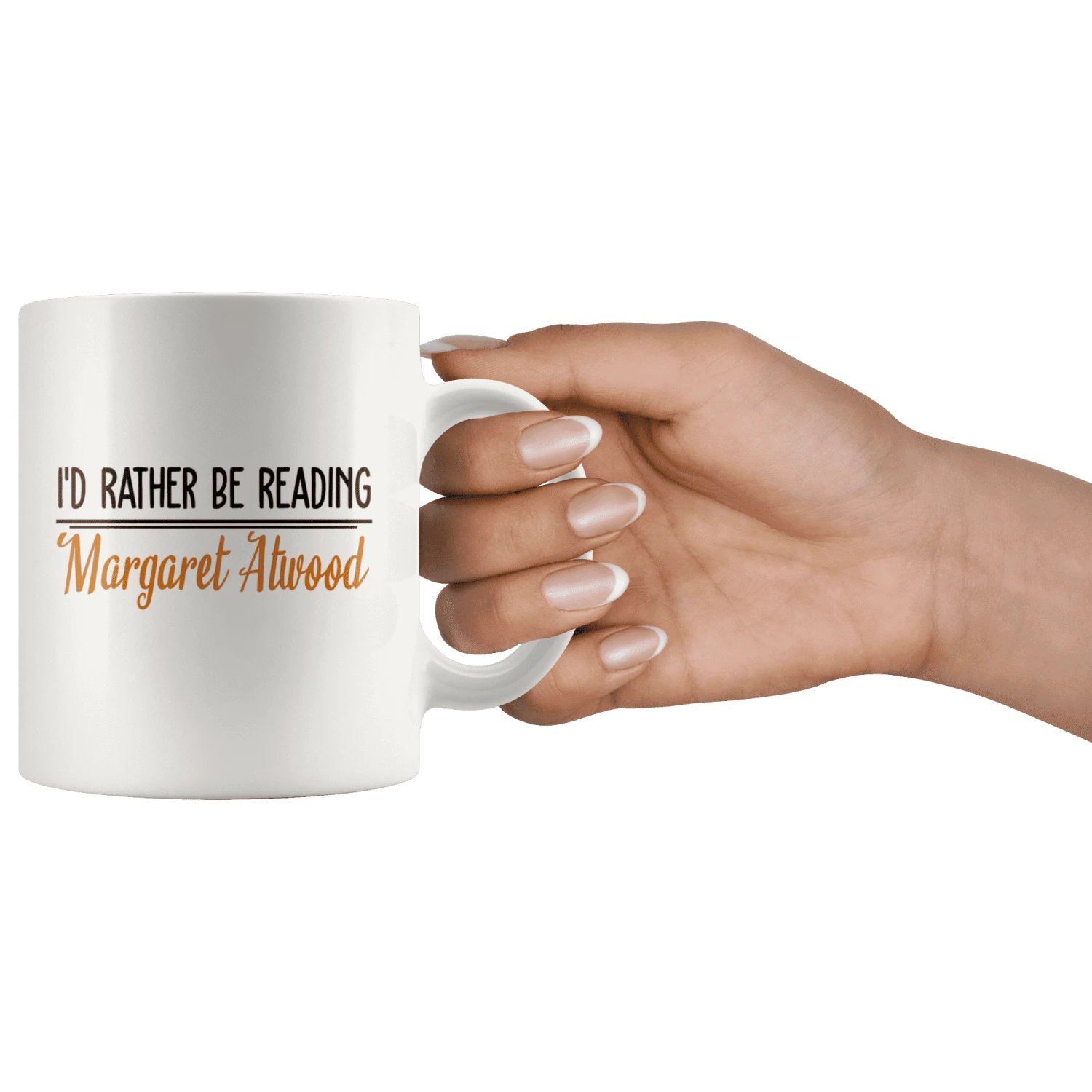 "I'd Rather Be Reading MA"11oz White Mug 5 "I'd Rather Be Reading MA"11oz White Mug - Image 3