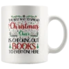 "Christmas Cheer"11oz White Christmas Mug
