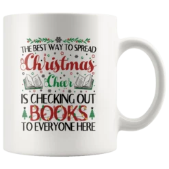 "Christmas Cheer"11oz White Christmas Mug
