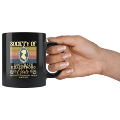 "Obstinate Headstrong Girls"11oz Black Mug -Home Fashion Store rskc6cqvwlp55dq9cezgk1fw
