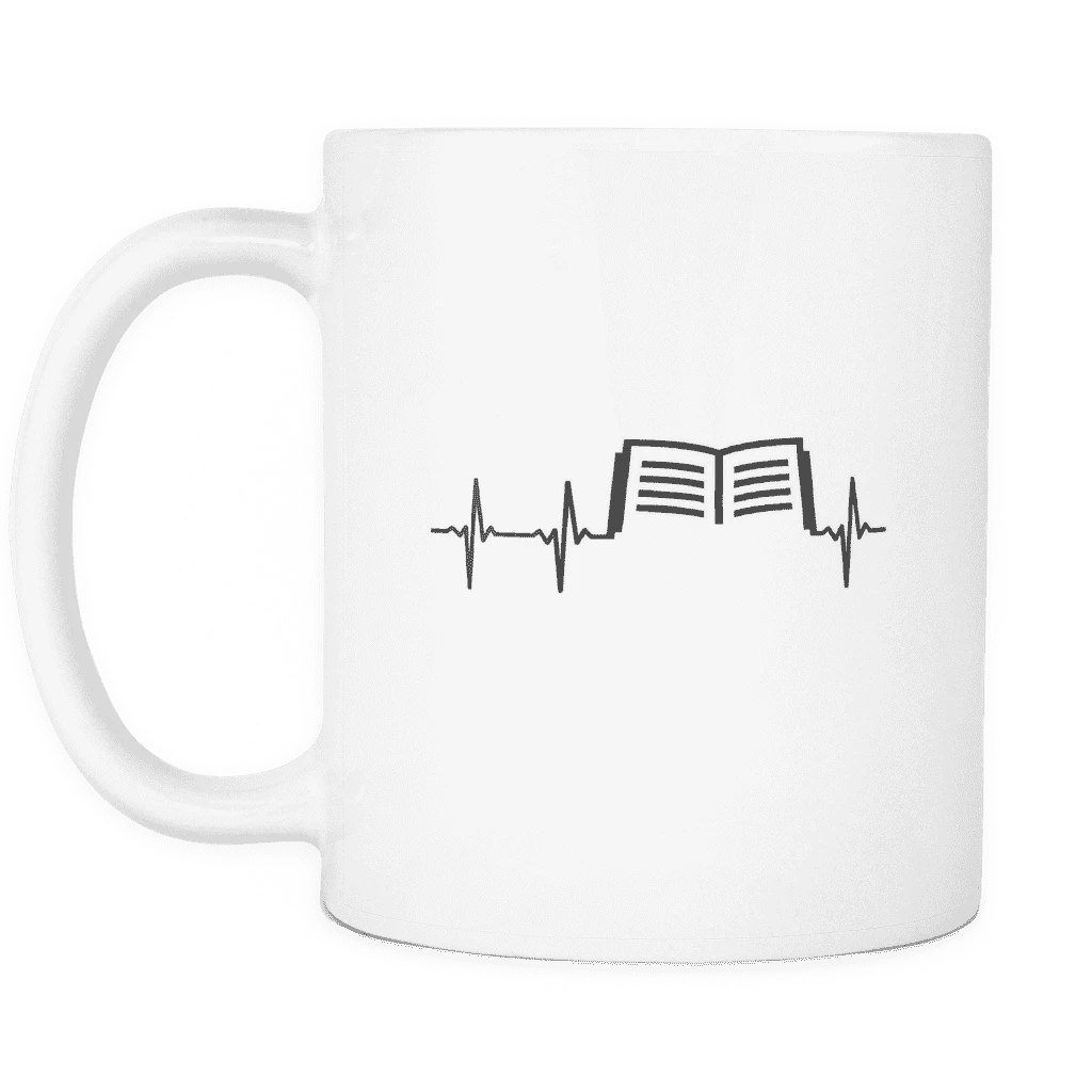 Book Heartbeat Mug 4 Book Heartbeat Mug - Image 2