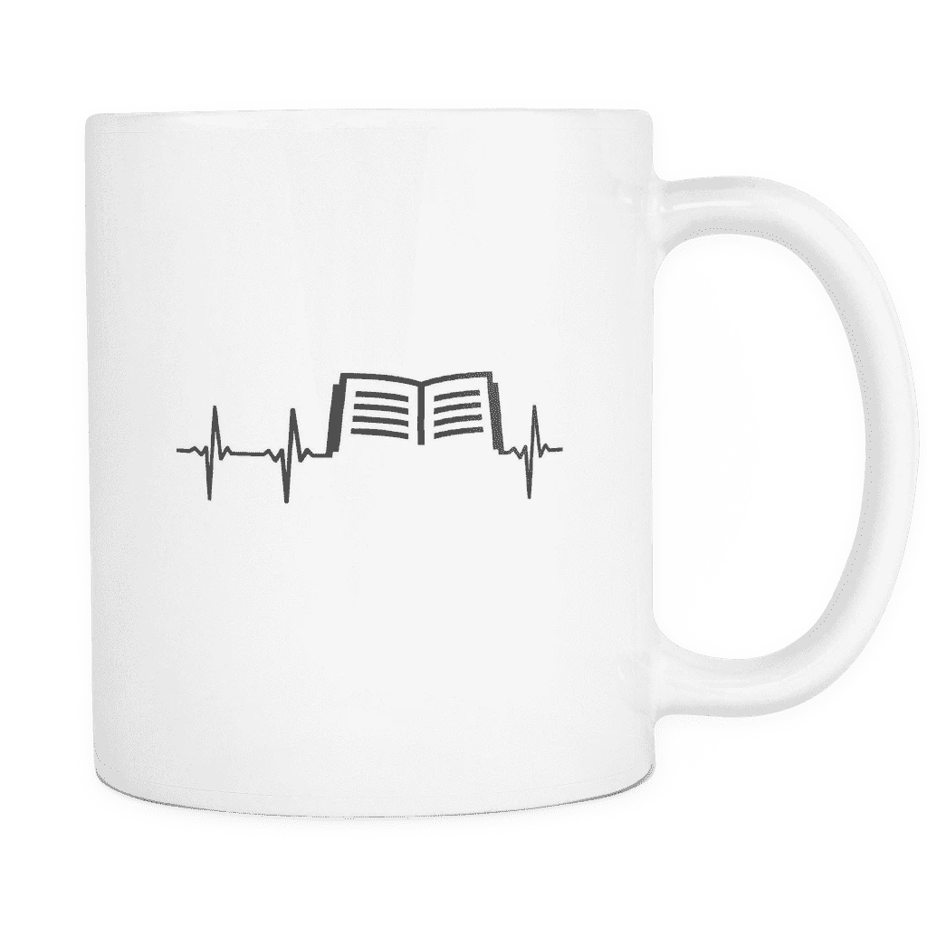 Book Heartbeat Mug 3 Book Heartbeat Mug