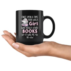 "Once Upon A Time"11oz Black Mug -Home Fashion Store tkgkwqmabipva8587zvwqqy3