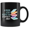 "A Book A Day"11oz Black Mug -Home Fashion Store u4kg9x1mkgcbihoppeelx2hv