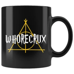"Whorecrux"11oz Black Mug