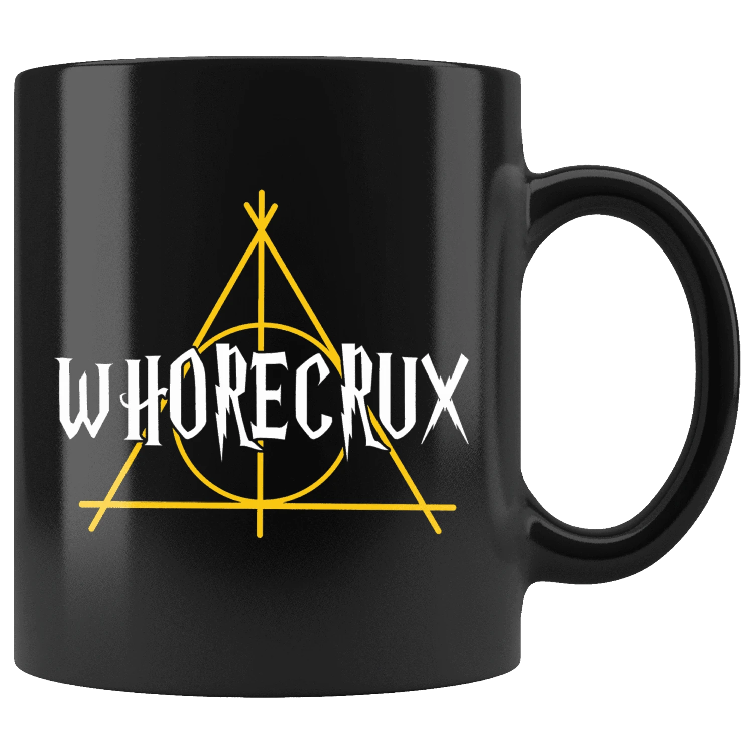 "Whorecrux"11oz Black Mug 3 "Whorecrux"11oz Black Mug