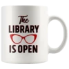 Rupaul"The Library Is Open"11oz White Mug 2 Rupaul"The Library Is Open"11oz White Mug -Home Fashion Store x0110z7h4h88i58nq7d9z3il