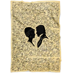 Pride And Prejudice Vintage Book Page Fleece Blanket